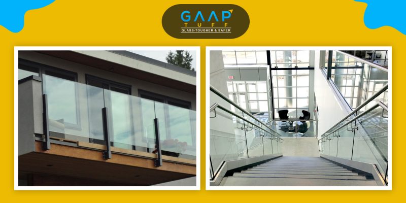 Glass Railings for Home or Offices